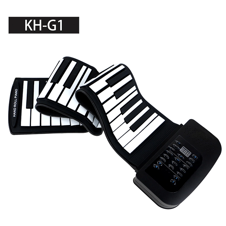 Wholesale/Supplier 61 Keys Digital Piano Keyboard Silicone Flexible Hand Roll up Piano