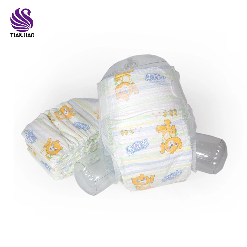 Wholesale/Supplier Bamboo Biodegradable Disposable Cute Infant Baby Diapers for Sensitive Skin