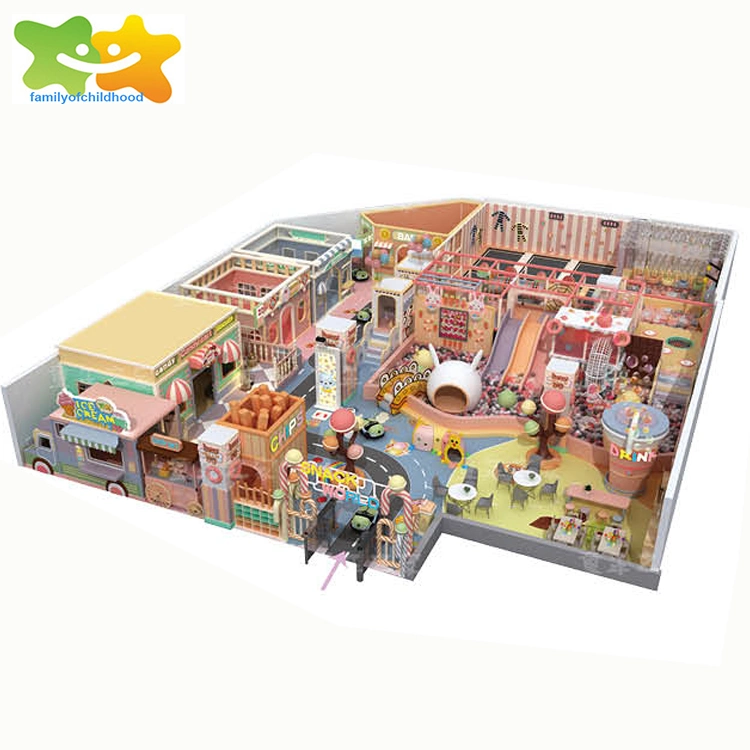prix d'usine multifonction Parc de loisirs pour enfants Les enfants Soft Play jouets utilisés à l'intérieur de l'équipement de terrain de jeu