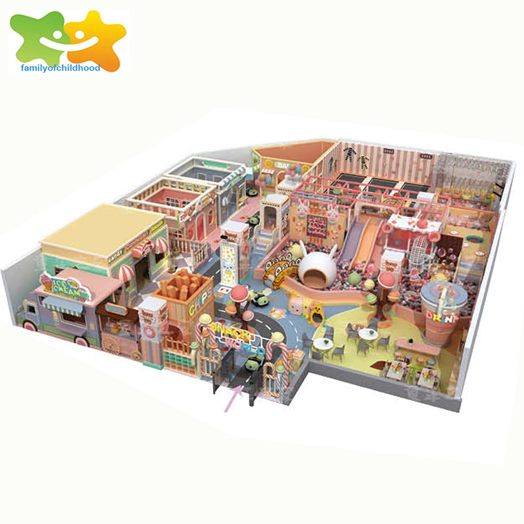 Multifunción precio de fábrica del parque de diversiones para niños Los niños juguetes Juego blando interior utiliza equipos de juego