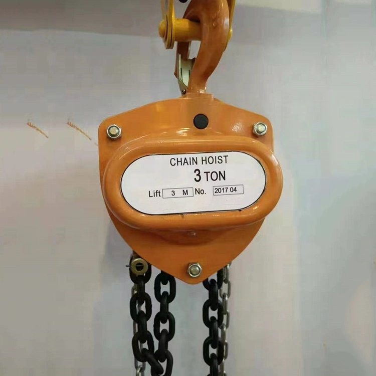 HS-C Type 1ton 3meter Blue Chain Hoist for Lifting