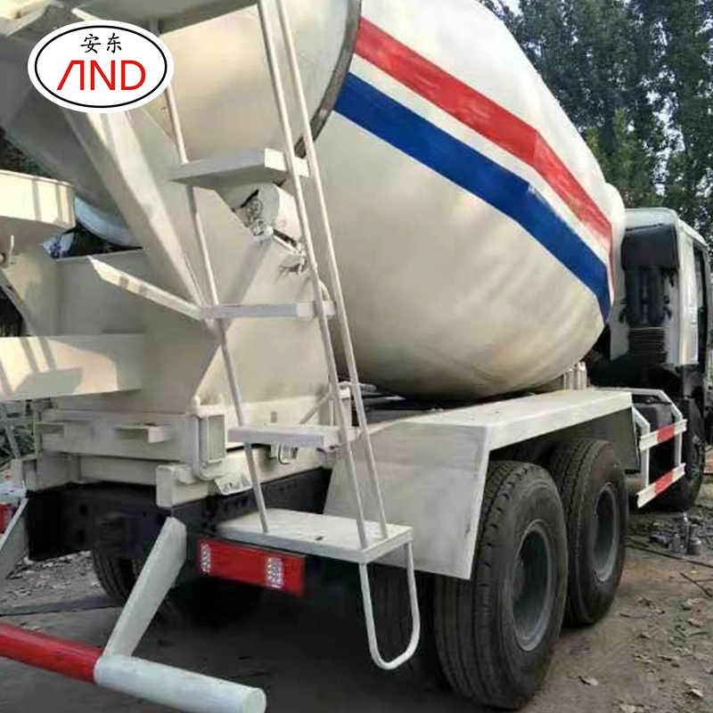 Automatic Water Supply Self Loading Concrete Mixer Truck