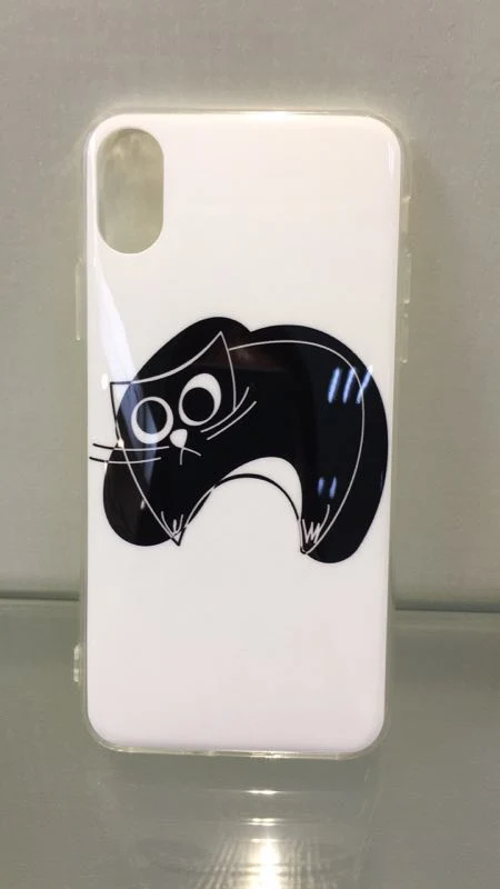 Cute Animal TPU Case Cover Holder Protective for iPhone X