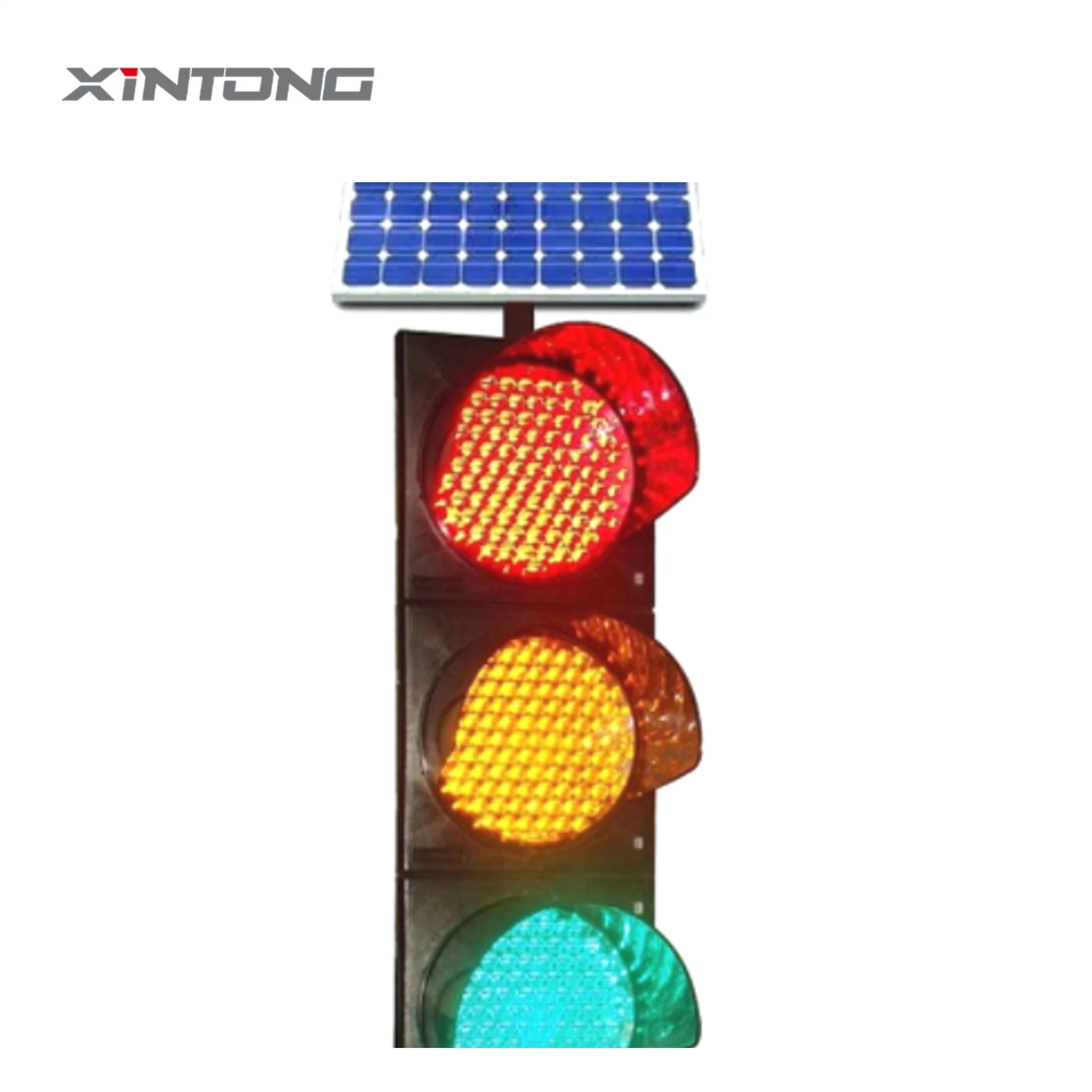 Full Screen Factory Price LED Smart Traffic Light 200mm 300mm