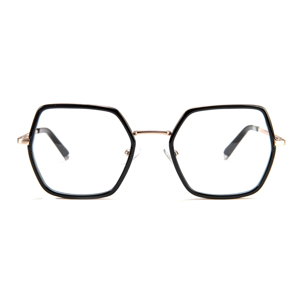 Hot Sell Fashion Metal Square Frame Eyewear Business Optical Glasses