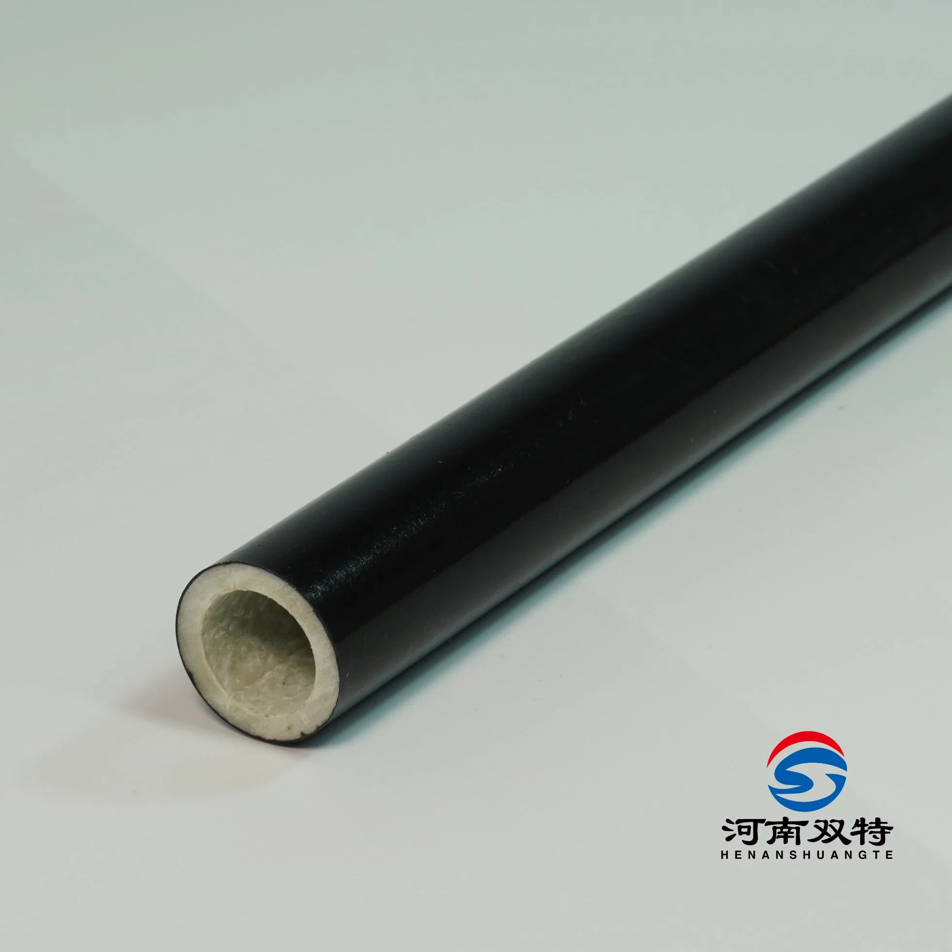 Glass Fiber Reinforced Plastic Black Round Tube Paint-Free Round Glass Fiber Reinforced Plastic Material for Handle High Quality Customizable