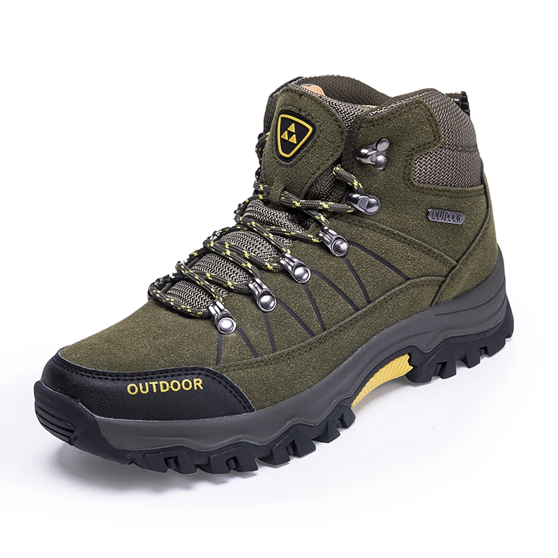 High Quality High Top Comfortable Breathable Outdoor Waterproof Hiking Boots