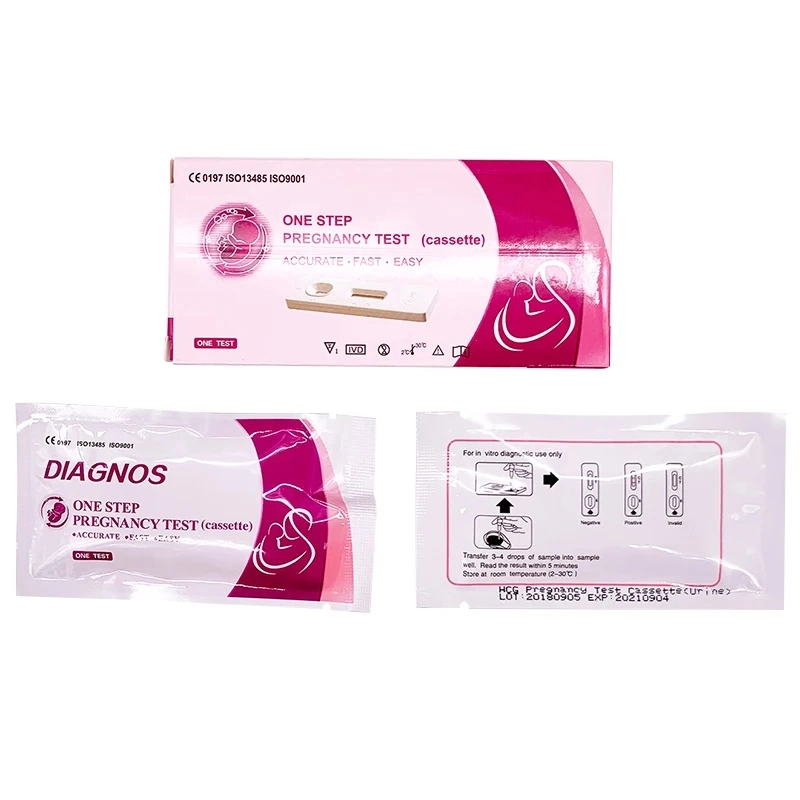 Teste preciso de HCG Rapid Test Pregnancy Strip Test for Homeuse