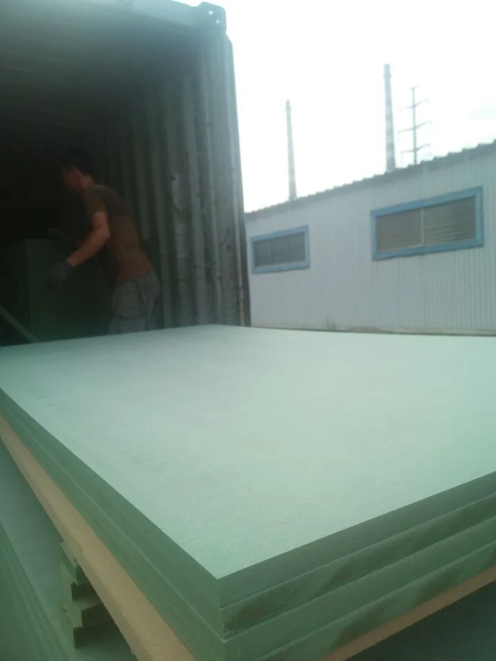 Green MDF HDF Moisture Resistance Waterproof Board for Furniture