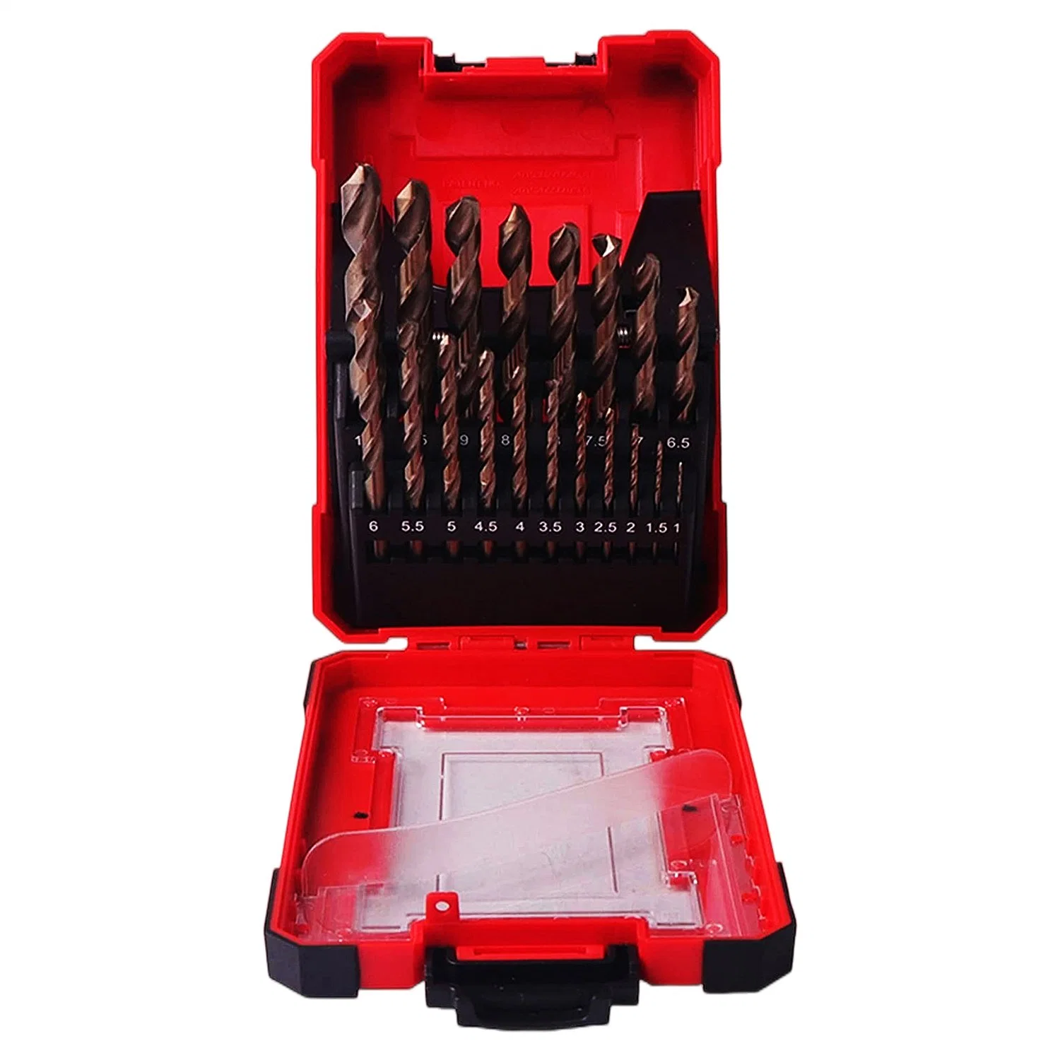 25PC M42 Cobalt Drill Bits Set for Stainless Steel Drilling Bits Power Tools Accessories Step Bits for Metal