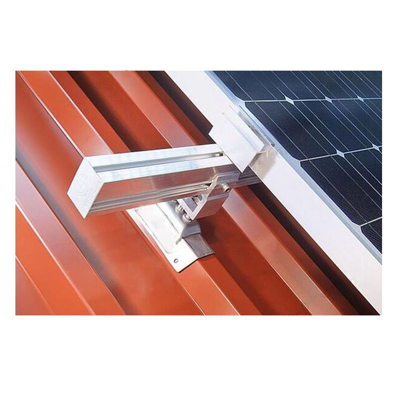 Extended Solar Rails Aluminum Track High quality/High cost performance  Solar Rail Fixture Clamp Rails for Solar Mounting