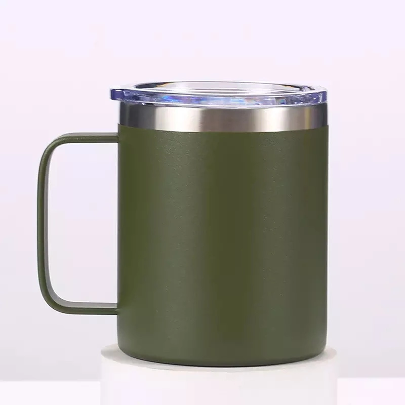 Copo de vácuo de parede dupla OEM de dupla tecnologia G 304 em aço inoxidável Caneca de café com isolamento térmico e logótipo personalizado