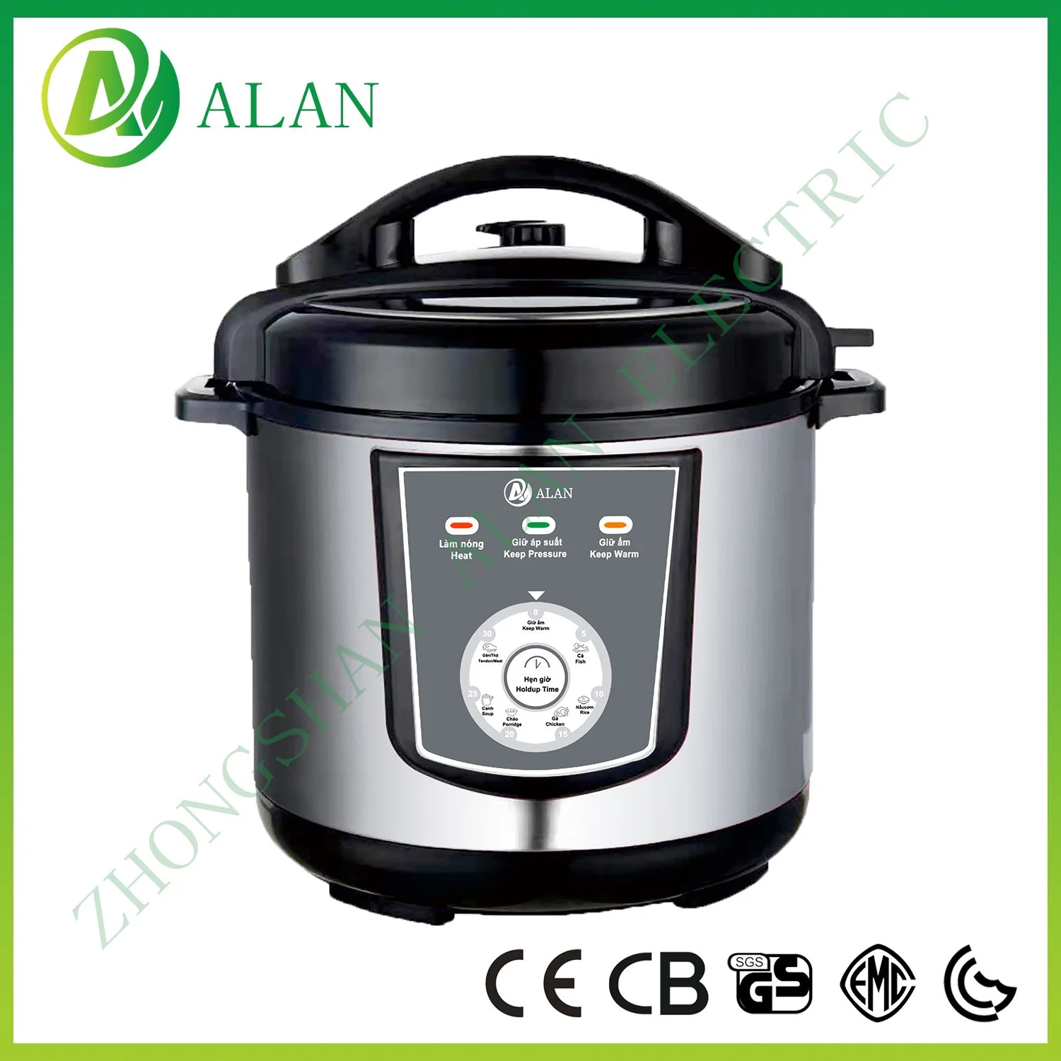 Hosehold Large Capacity Soup Cooker Deep Fry Electric Pressure Cooker for Home Use