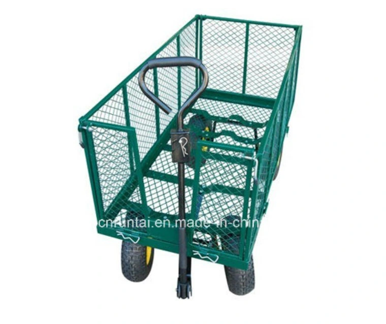 Heavy Duty Steel Meshed Garden Tool Cart