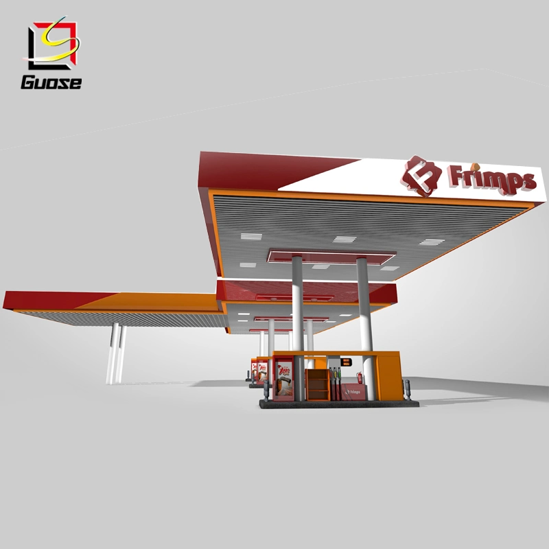 Gas Station Signage LED Fuel Station LED Display Canopy