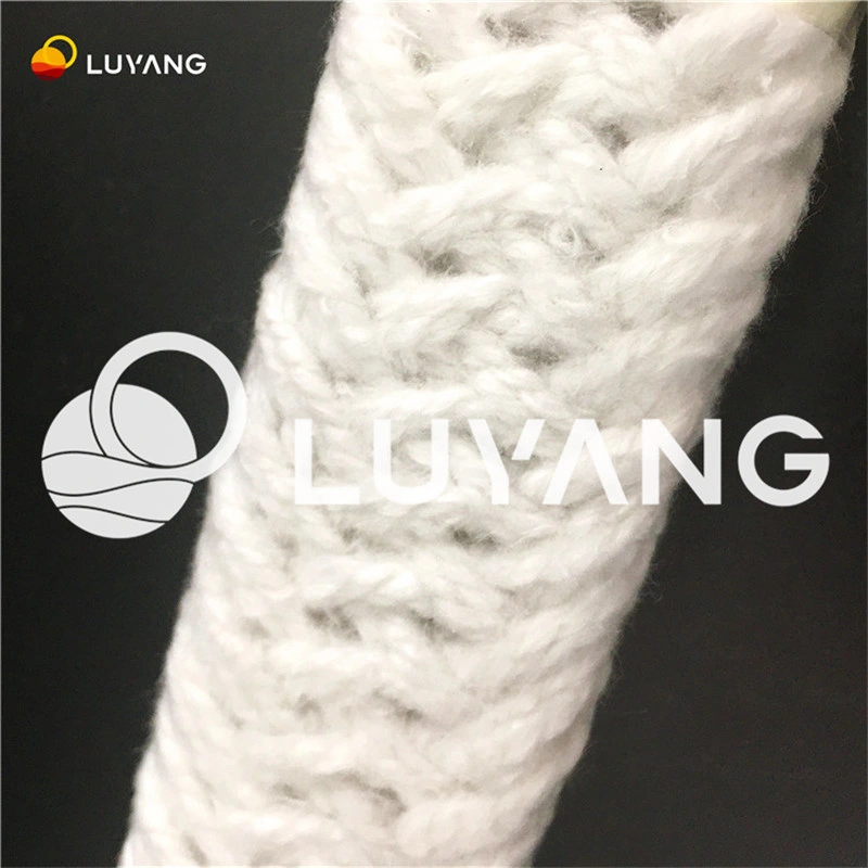 1260 Luyangwool Têxteis de Fibra Cerâmica/ Square Rope Ss Forno Back-Linning Klin ignifugação de isolamento/MATERIAIS REFRATÁRIOS AES/Kaowool/Dura/Fiberfrax 500kg/m3