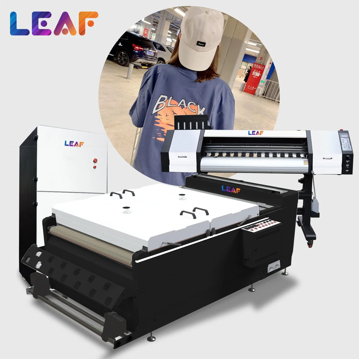 Clothes Multi-Colour Press Heat Transfer Dtf Printer Textile Printing Machine