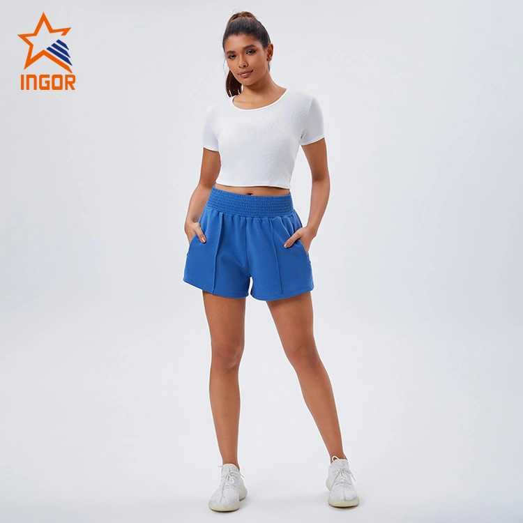 Ingor Sportswear Active Wear Hersteller Sport Gym Outfits Active Wear Workout Fitness Bekleidung für Damen, Private Label 2 STÜCK Athletic Apparel Running Wear