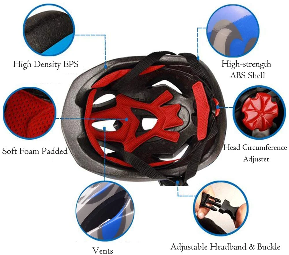 Bicycle Mountain Integrated Cycling Helmet Extreme Sports Roller Skating Helmet