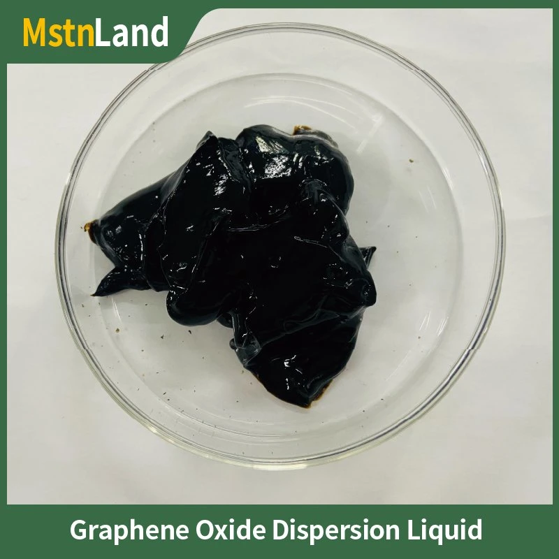 Raw Material with Natural Flake Graphite Graphene Oxide Dispersion Liquid