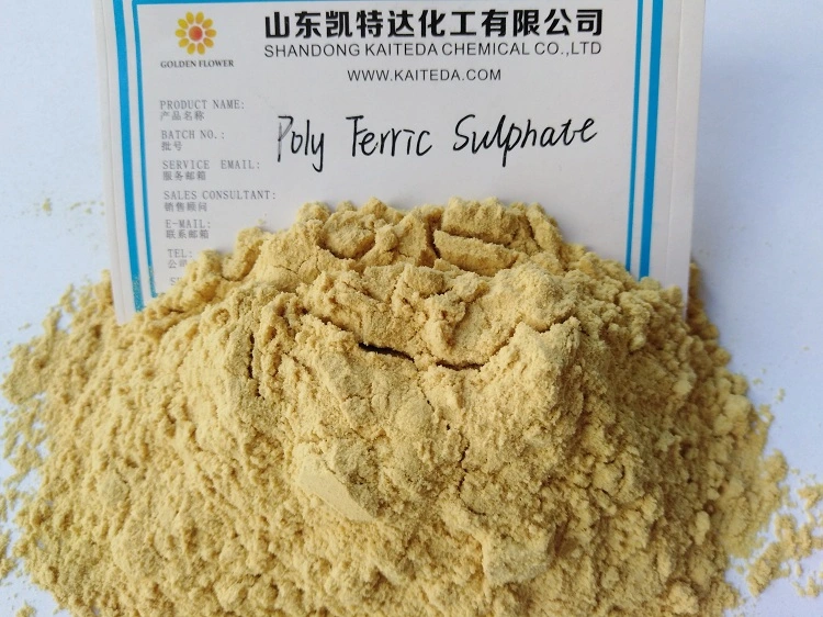 Polymer Ferric Sulphate Pfs Inorganic Flocculants for Wastewater Treatment