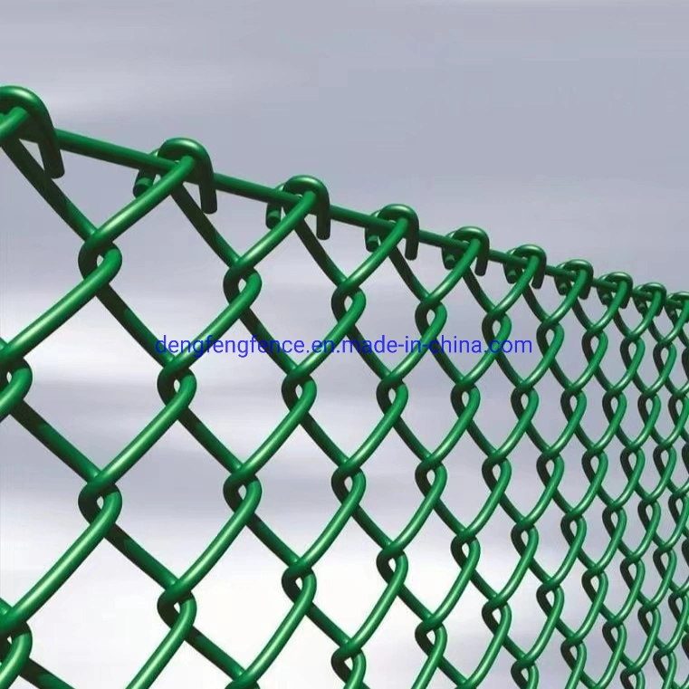 Galvanized/PVC Coated Chain Link Fence Wire Mesh Factory Wholesale/Supplier