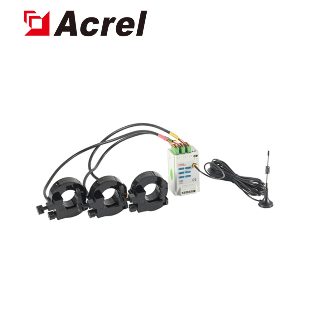 Acrel Aew100-D36 Rail DIN trois phase numérique sans fil multifonctions Compteur d'énergie en Kwh compteur mesureur de puissance avec Lora 470MHz