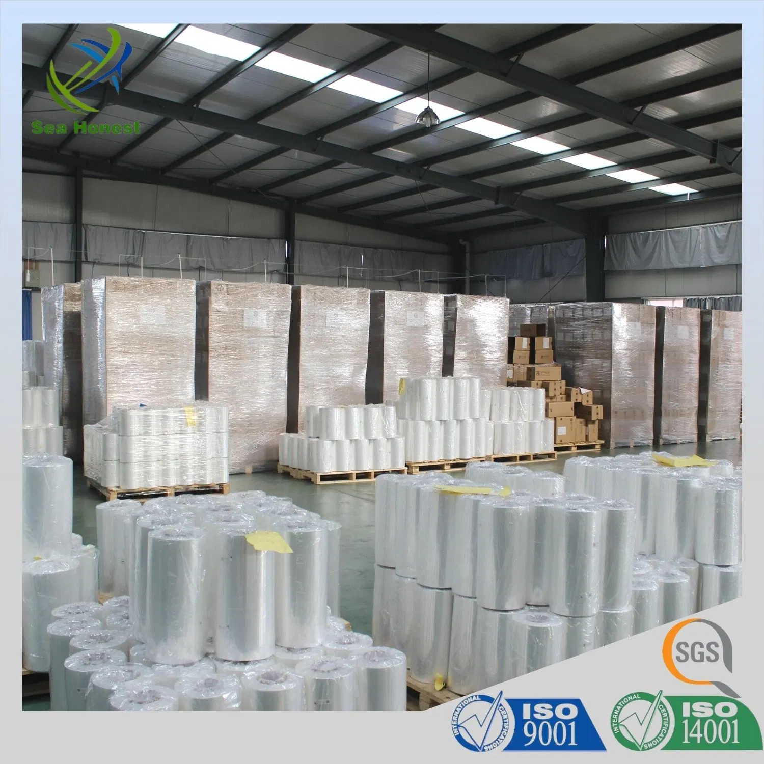 15/19/25 Micron Heat Shrinkable Polyolefin Film POF Film for Packaging and Protecting