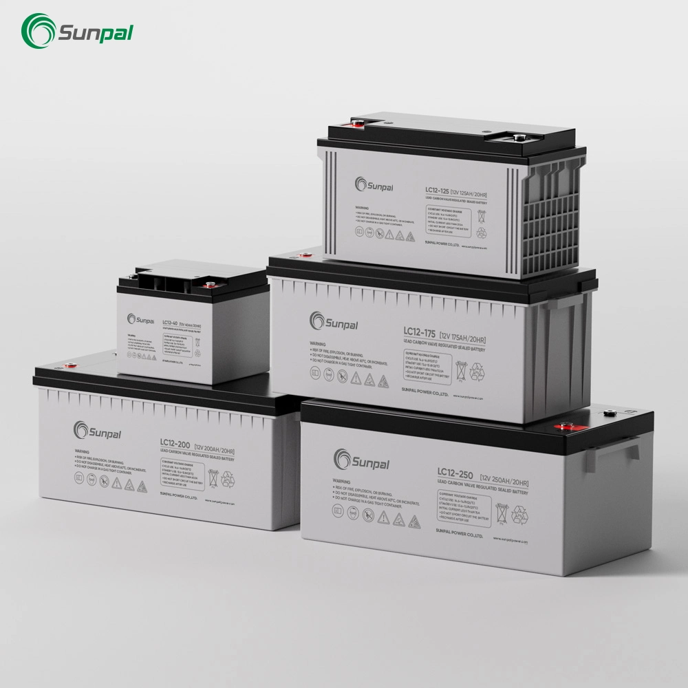 Sunpal Solar Gel Battery 12V Sx12-200 AGM Gel Deep Cycle Suppliers