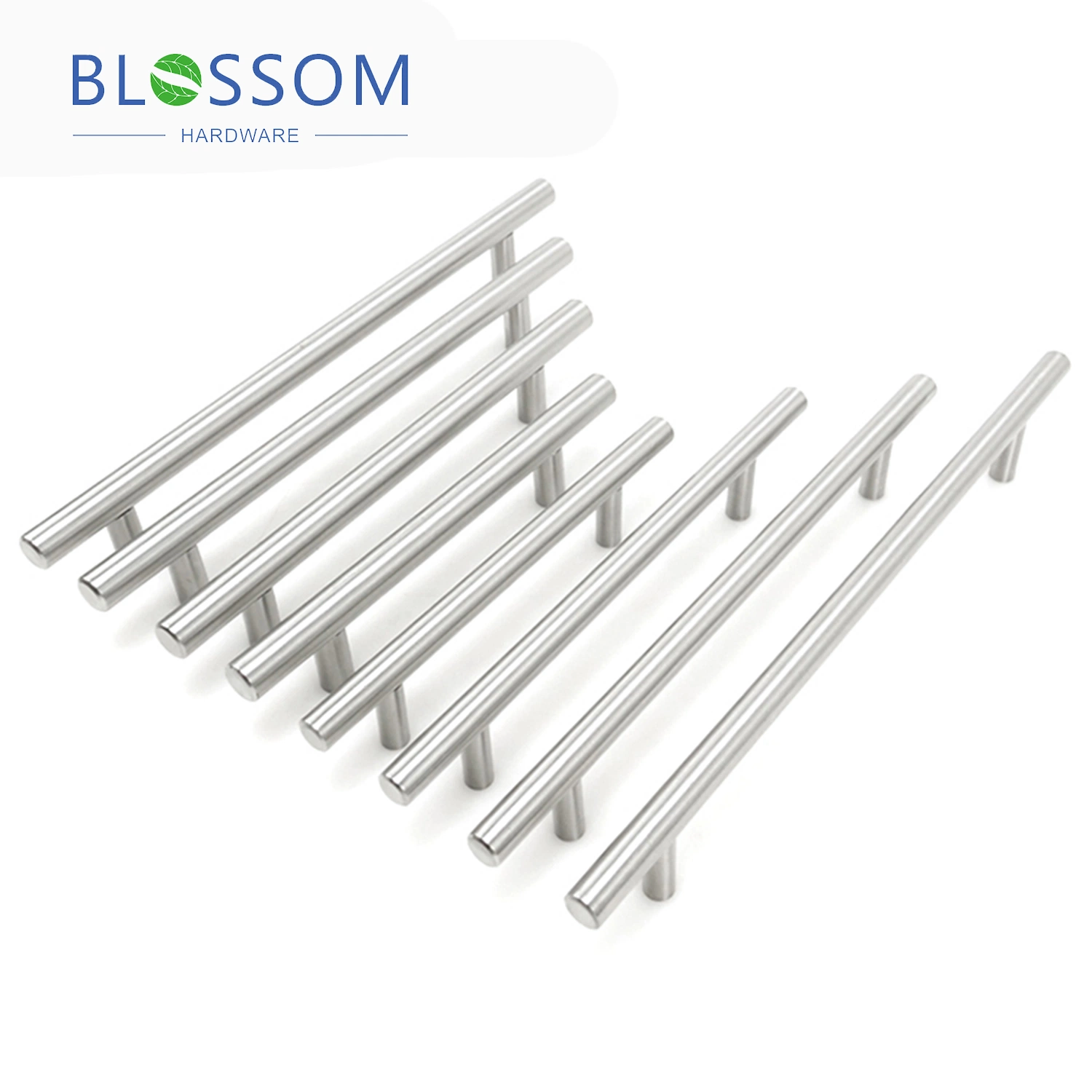 OEM Polished Hollow T-Bar Handle Stainless Steel Handles Furniture Fitting