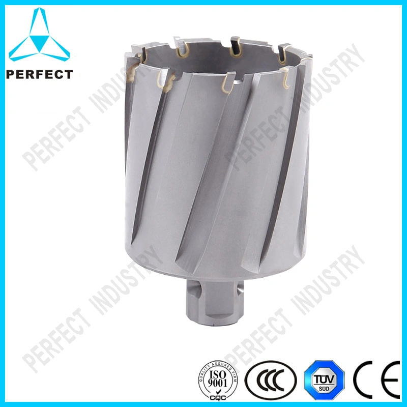 Tungsten Carbide Tipped Core Drill for Drilling Rail