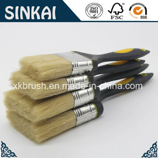 Rubber Plastic Handle Paint Brush