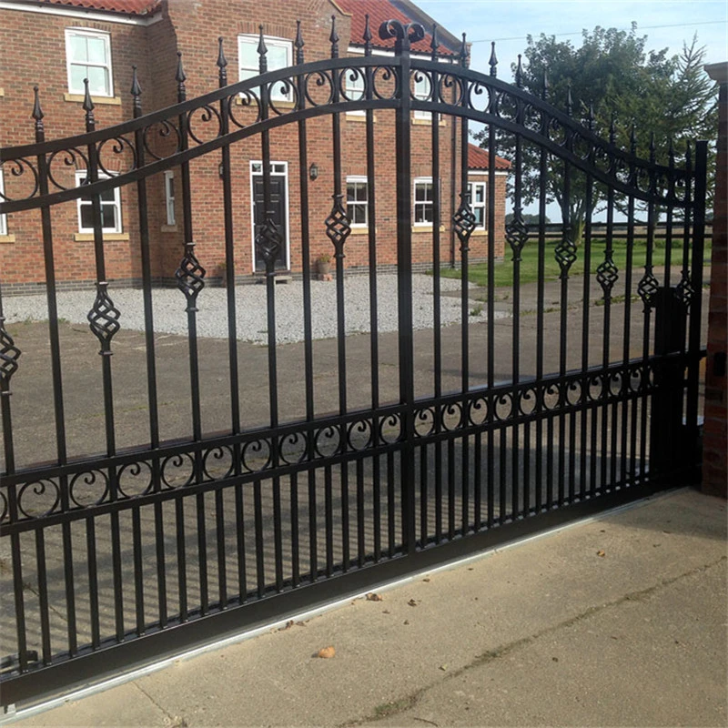 La fábrica de aluminio de fabricación de puerta valla/ Cercado de fábrica de puerta/puerta de baranda de la empresa, la valla de seguridad Gate