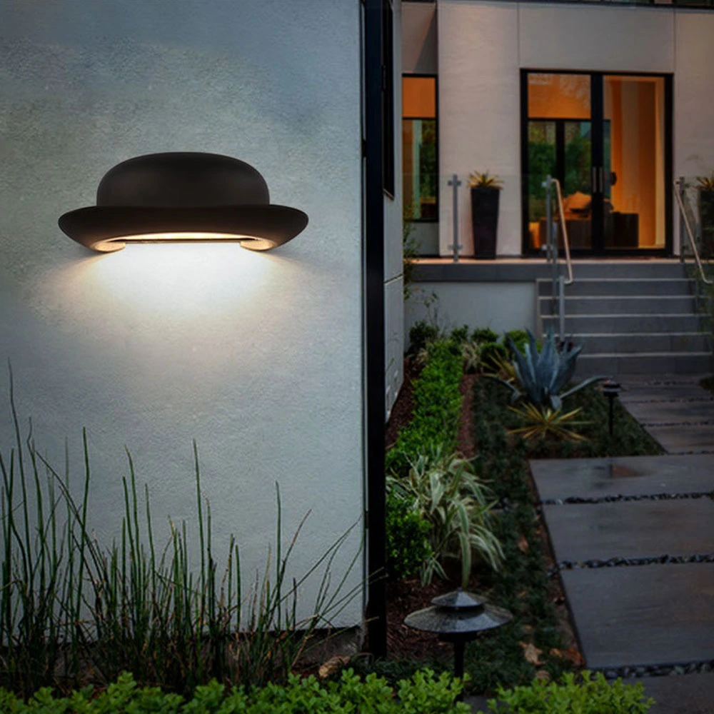 IP65 Aluminium Außen Moderne Garten Wasserdichte Wandleuchte LED Outdoor Wandleuchte