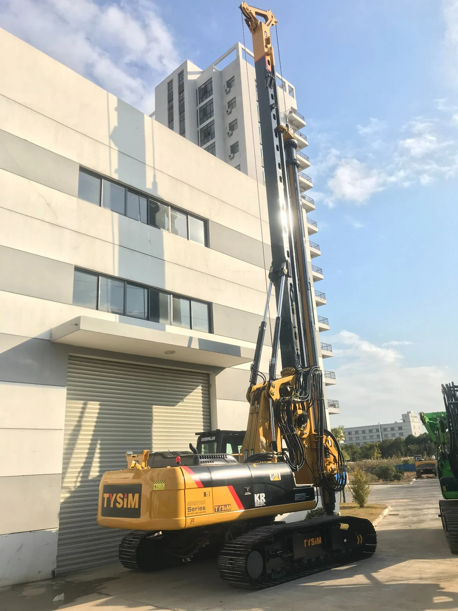 Eficiência elevada massa sem equipamento de perfuração do tubo de evacuação largura operacional 4100mm que Professional