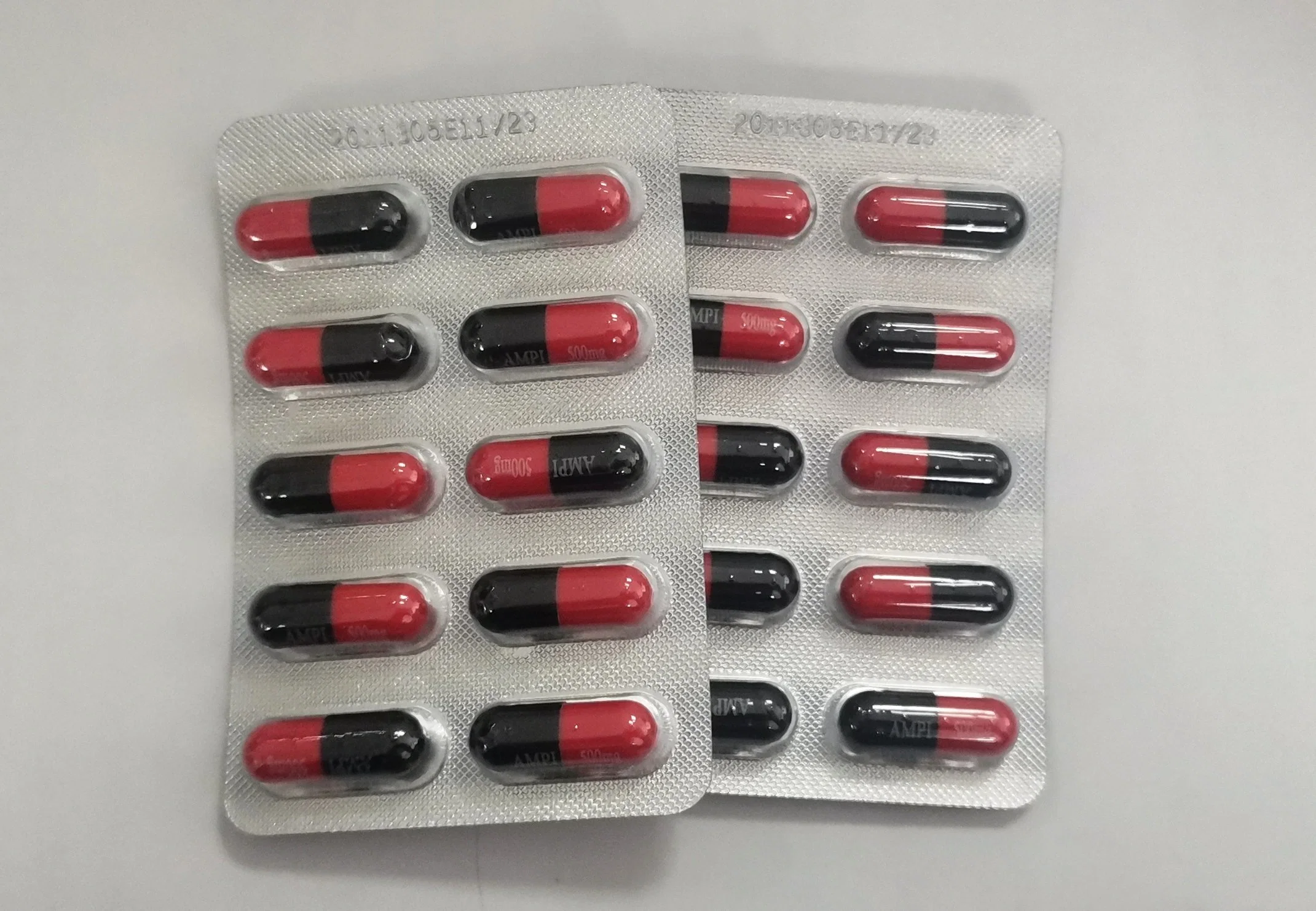 La ampicilina cápsulas 500mg