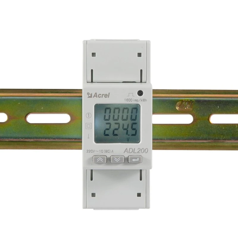 Acrel Adl200 DIN Rail Low Voltage Energy Meter with RS485 Communication