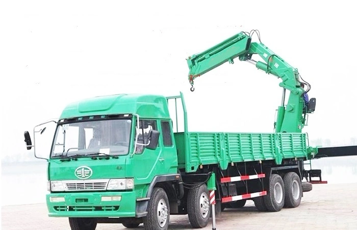 Cns 12 Ton Customized Hydraulic Knuckle Boom Crane Folding Arm Crane Lorry Truck Mounted Crane