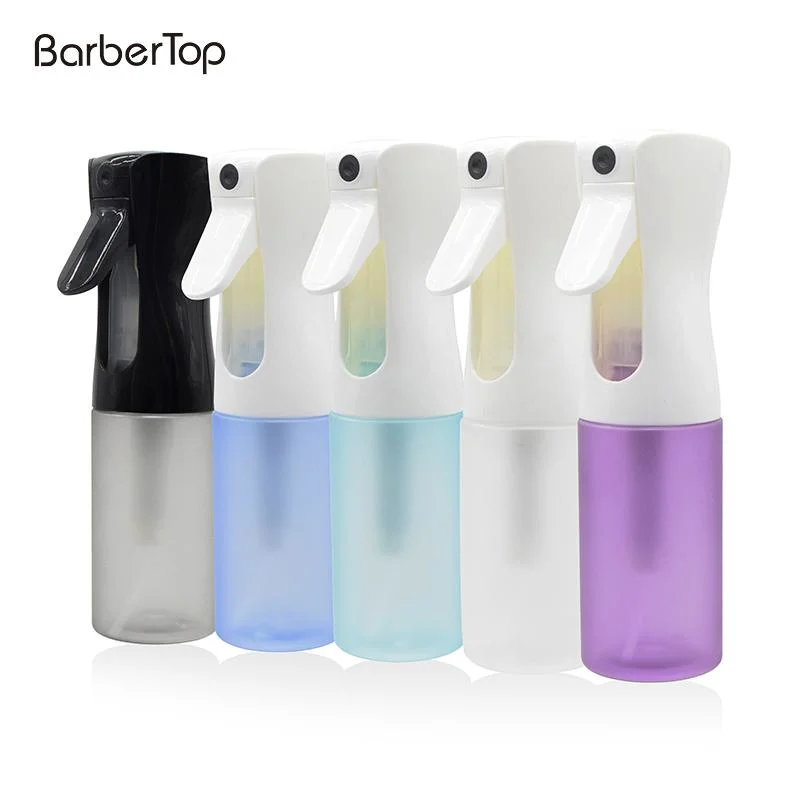 Beautiful Colorful 200ml Mist Continuous Spray Bottle Pet Plastic Water Sprayers