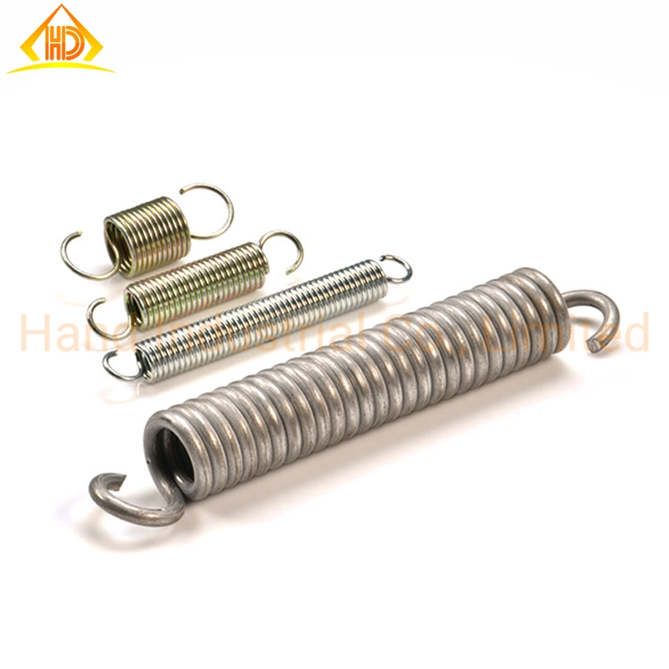 Factory Price SS304 Music Wire Steel Wire Dia 0.5mm 1mm 2mm Extension Tension Spring