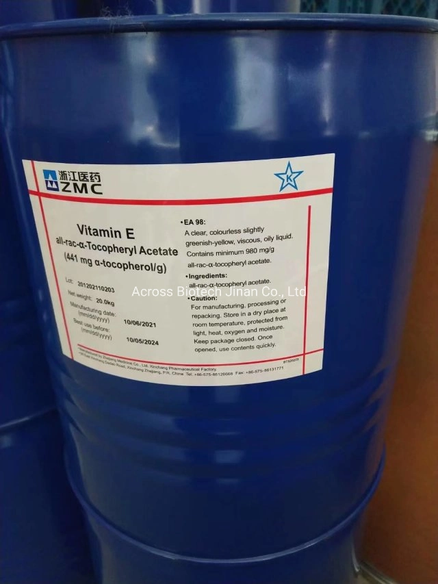 Venda por grosso de ingrediente alimentar CAS 7695-91-2 acetato Alpha-Tocopheryl em pó 50% Cws com bom preço