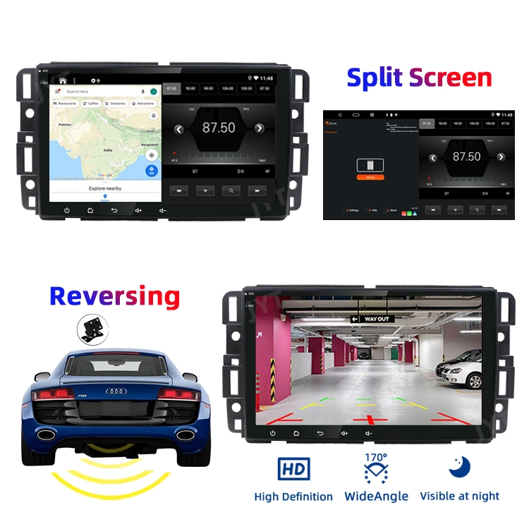 Factory Supply 8 Inch 1GB RAM 16GB ROM Capacitive Full Touch Screen Car Radio 2DIN GPS Android Multimedia System Radio Auto