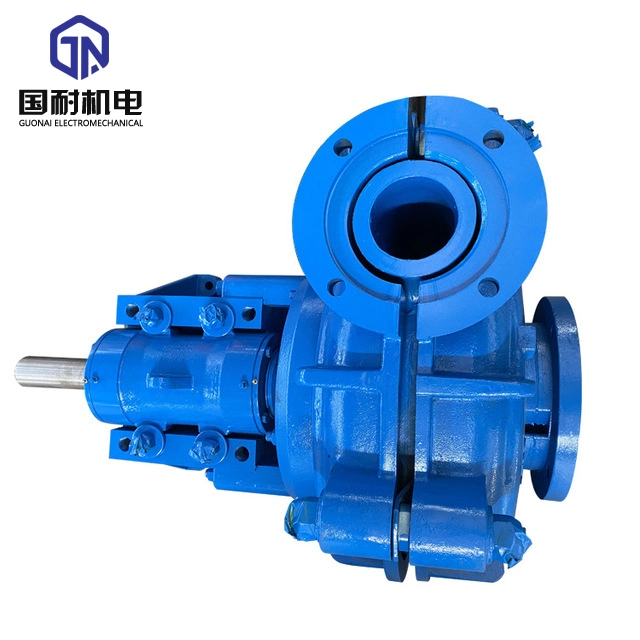 Horizontal Rubber Lined Industrial Diesel Engine Driven Mining Slurry Pump Centrifugal Mud Sand Slurry Pump