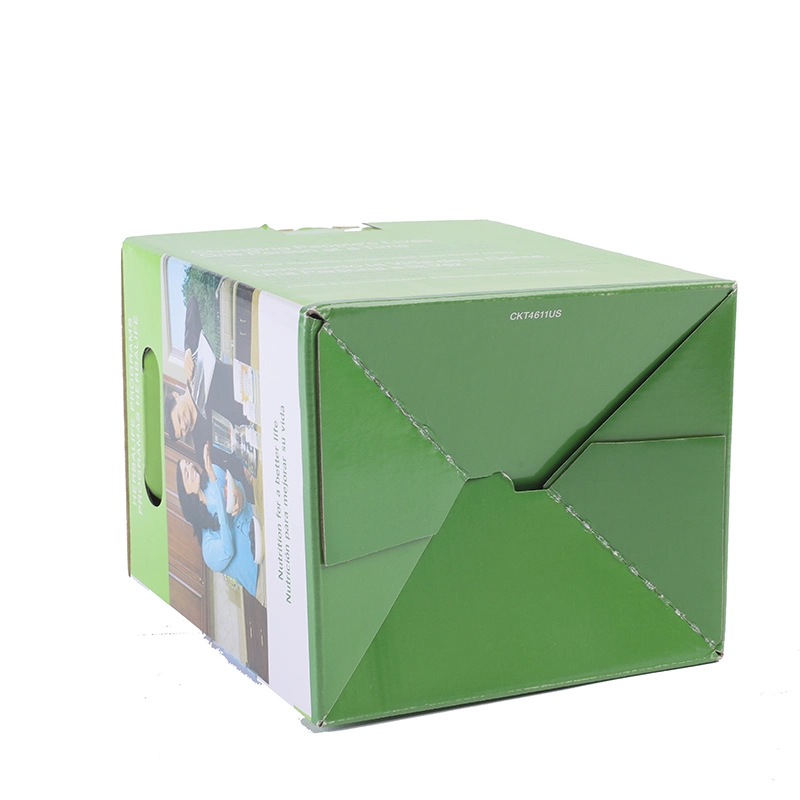 Corrugated Marble Colored Printing Boxes Tuck Mailer Set Top Box Packaging and Shipping Carton Wholesale/Supplier
