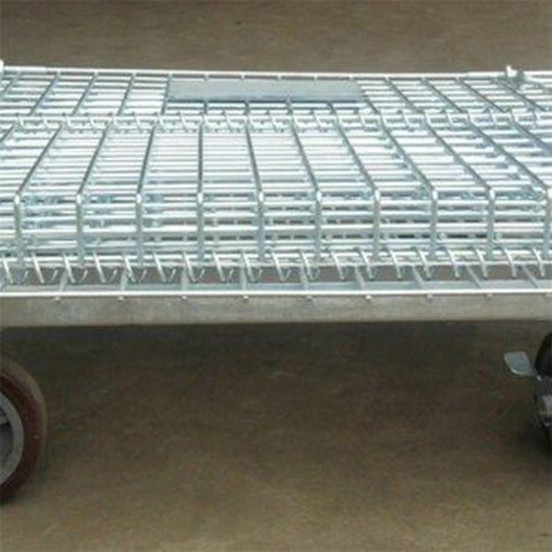 Hot-DIP Galvanized Foldable Metal Storage Wire Mesh Cage/Pallet Factory