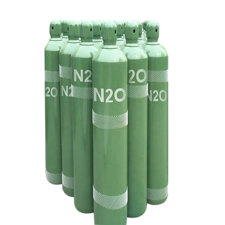 China Supply Industrial Grade Medical Gas 40L Nitrosoxid N2O Lachgas