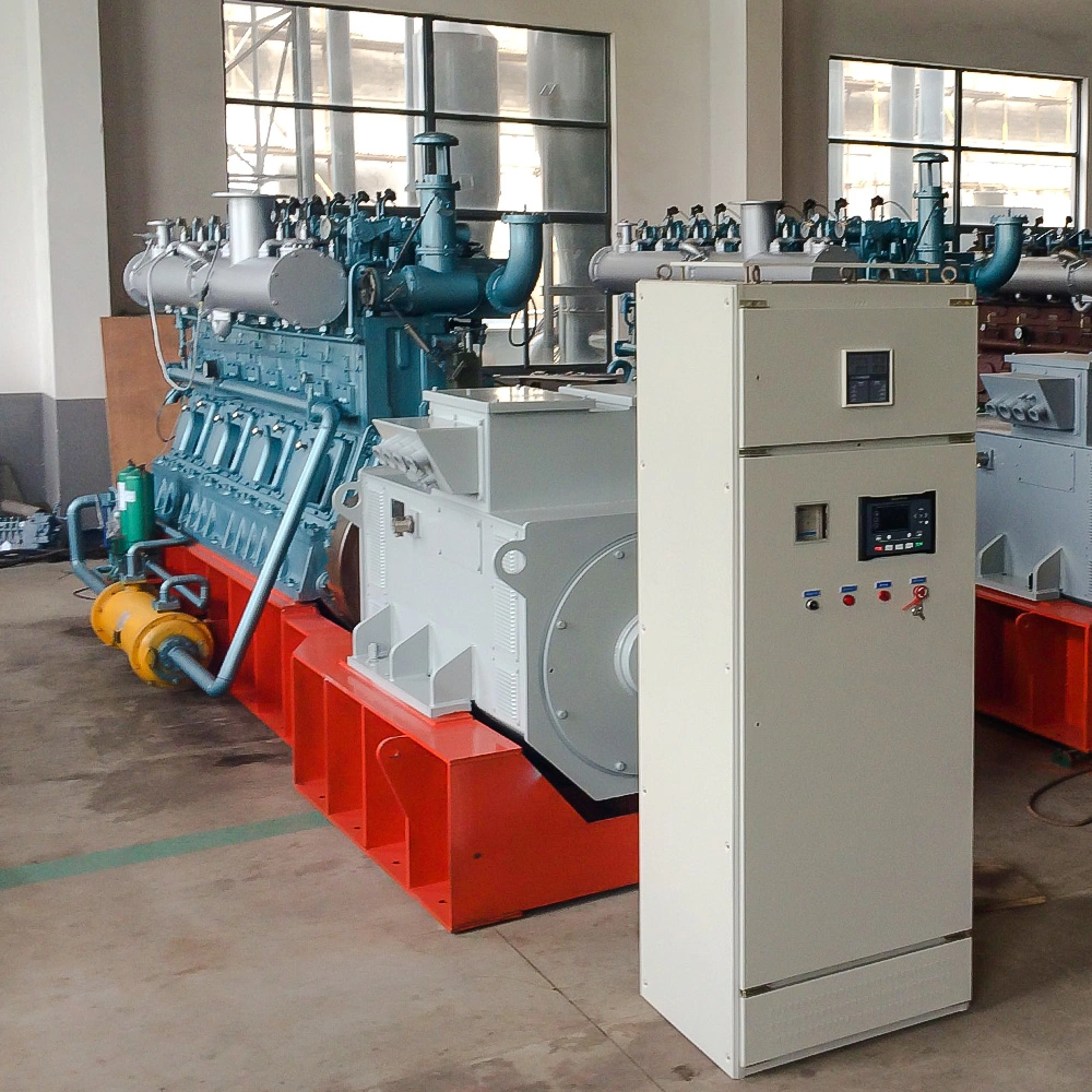 500kw Low Speed Biomass Gas Generator Set Low Price Rice Husk