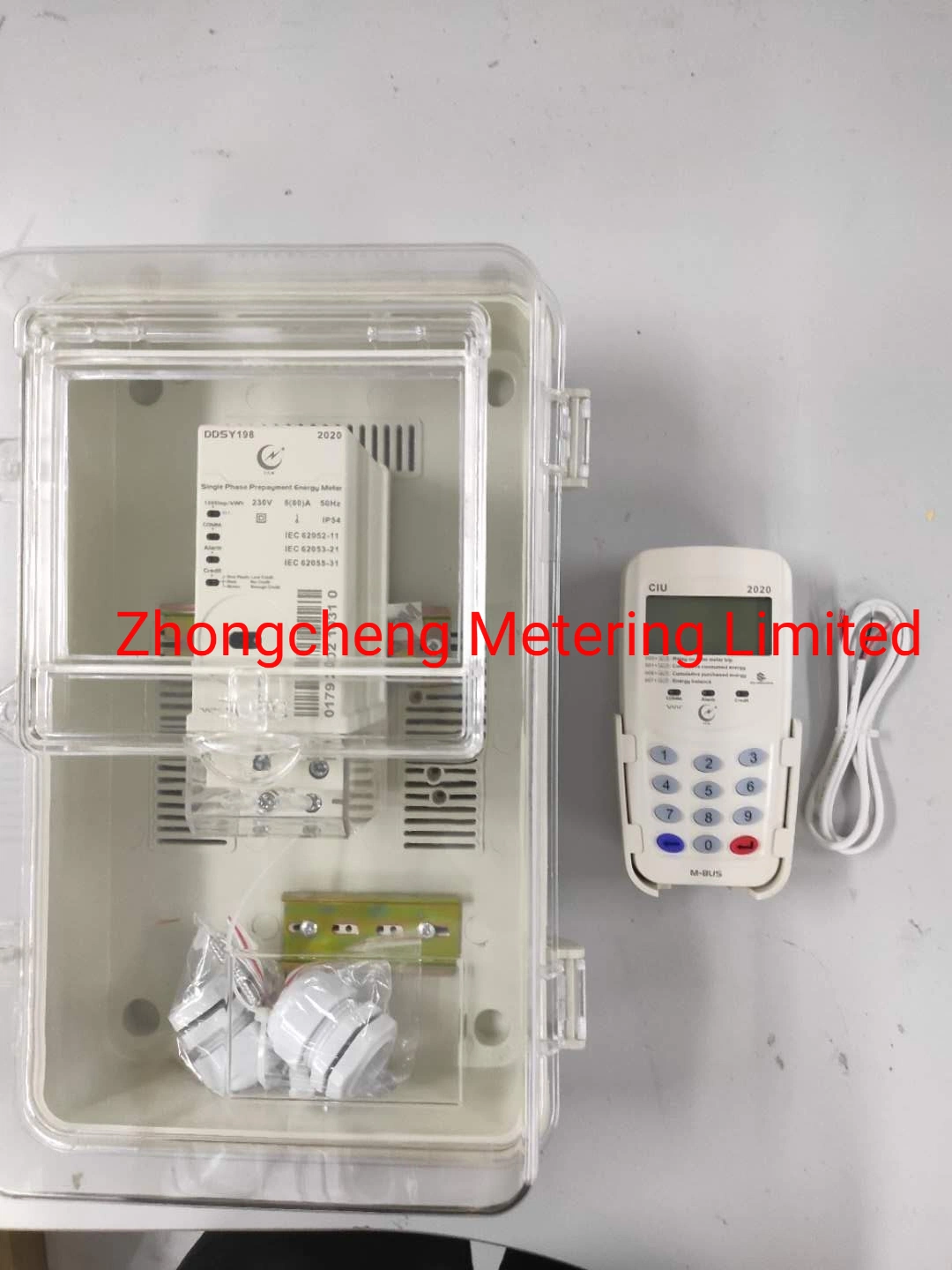 Single Phase Sts RF Prepaid DIN Rail Energy Meter