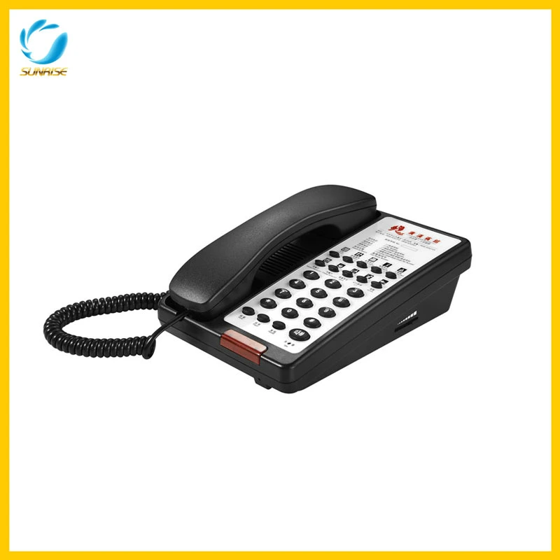 Hotel Guestroom Telephone with CPU Control