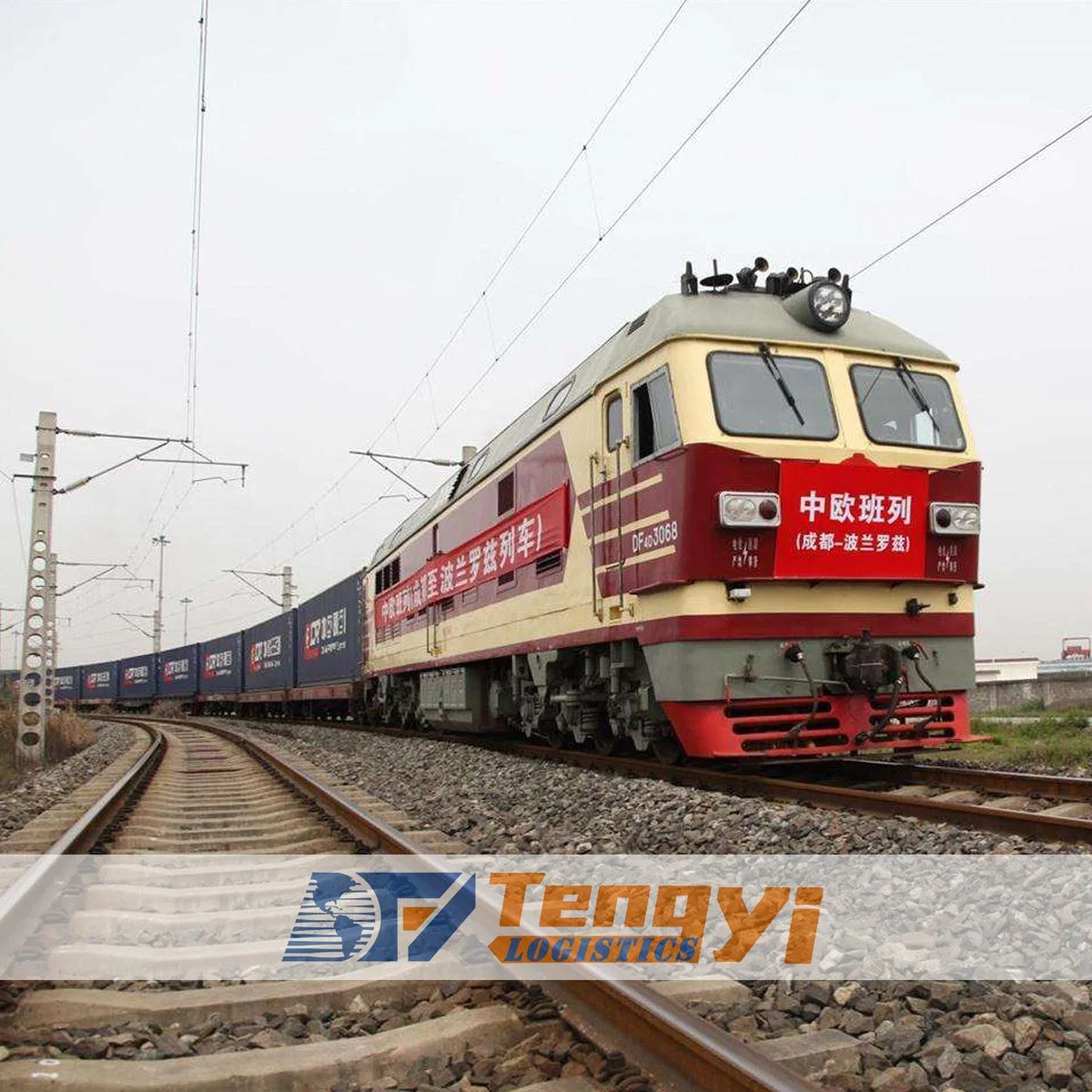 Agente de Transporte ferroviario sino-Euro desde China a Europa almacén Amazónico